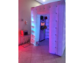 Cabine Inflável com Impressora e câmera/ Totem completo